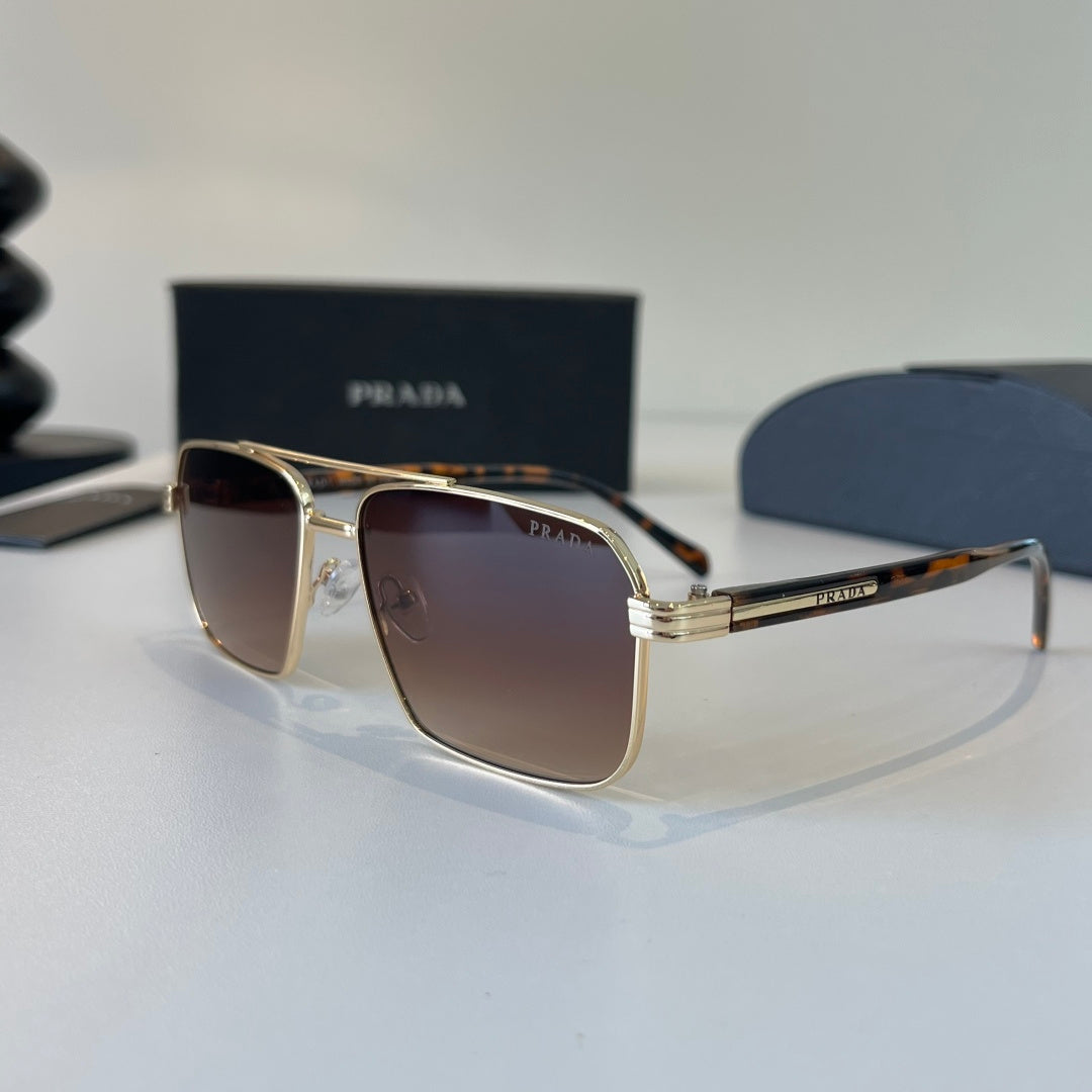 Prada Fashion Red Lens Sunglasses for Men - detail image 3