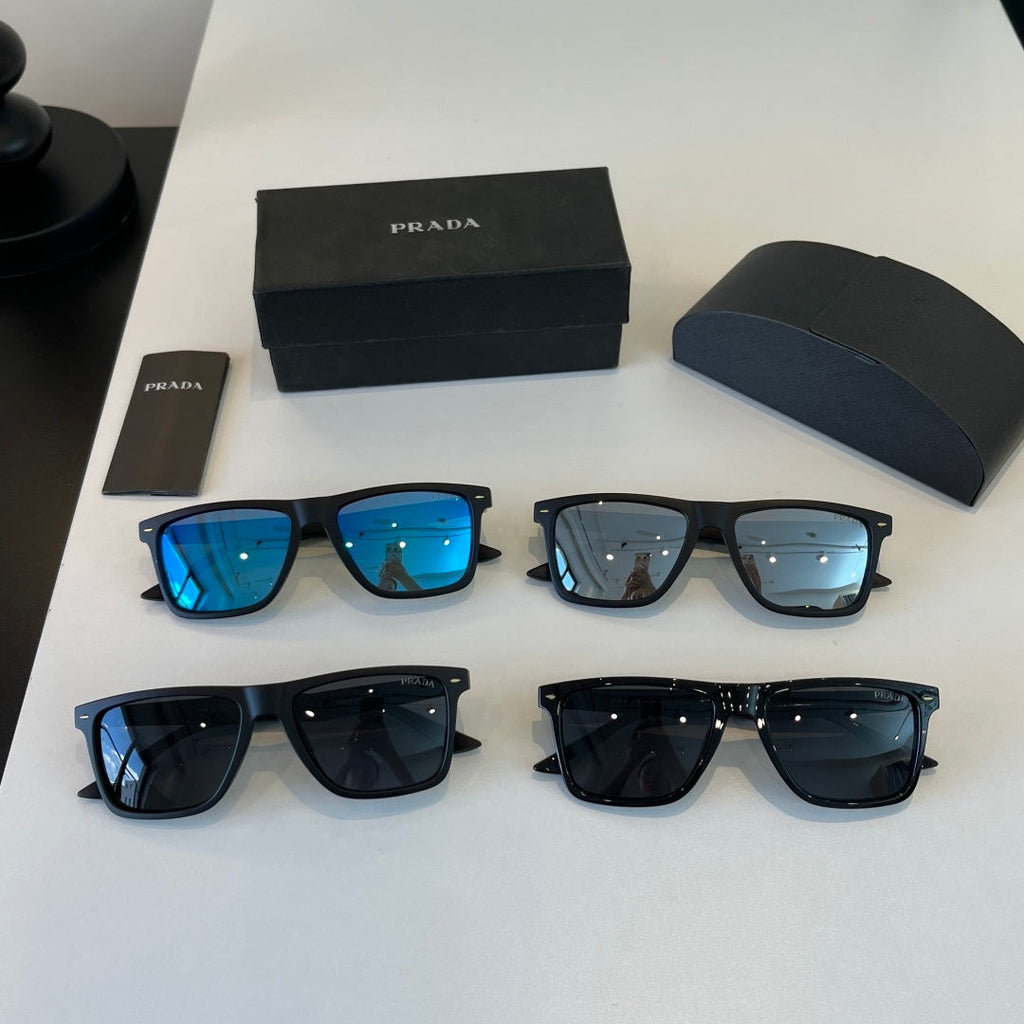 Prada Fashion Black Lens Sunglasses for Men - 487057 - detail image 12