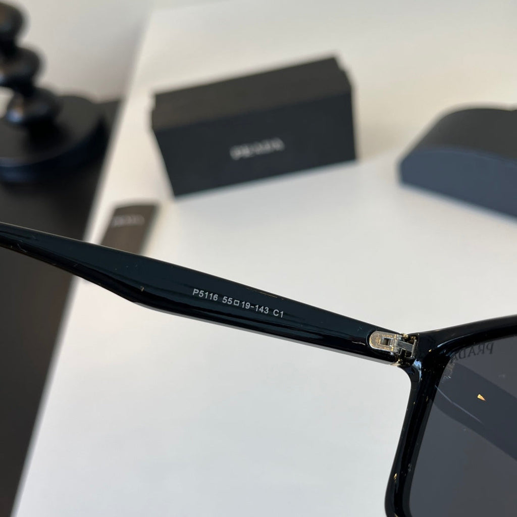 Prada Fashion Black Lens Sunglasses for Men - 487057 - detail image 10