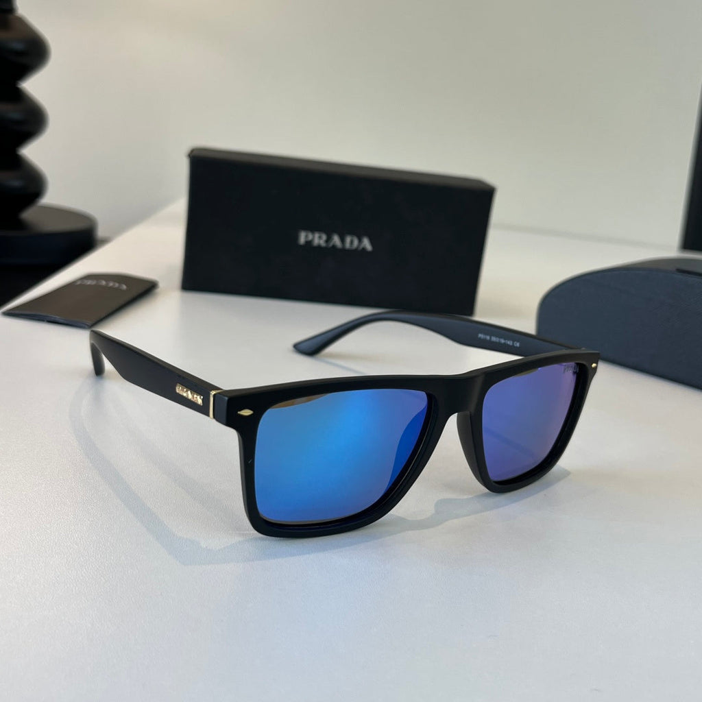 Prada Fashion Blue Lens Sunglasses for Men - 487059