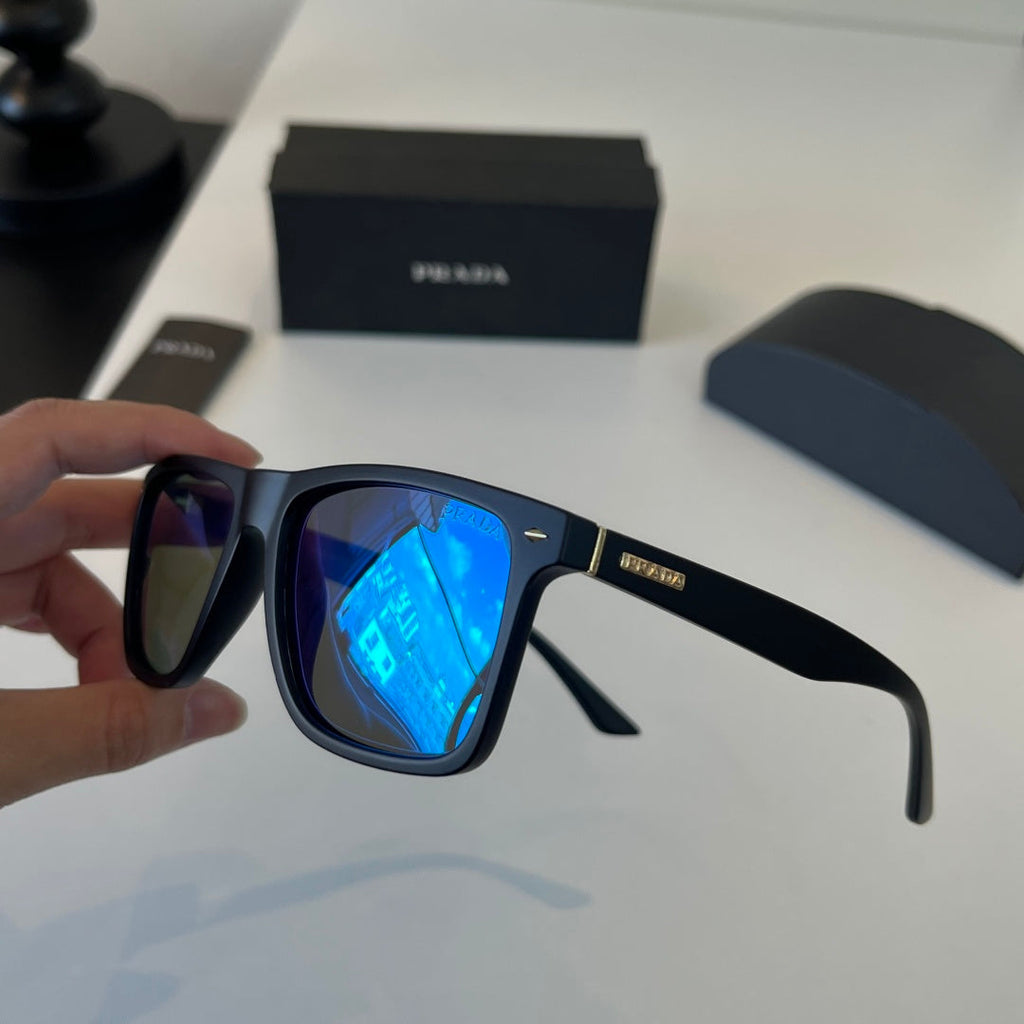 Prada Fashion Blue Lens Sunglasses for Men - 487059 - detail image 4