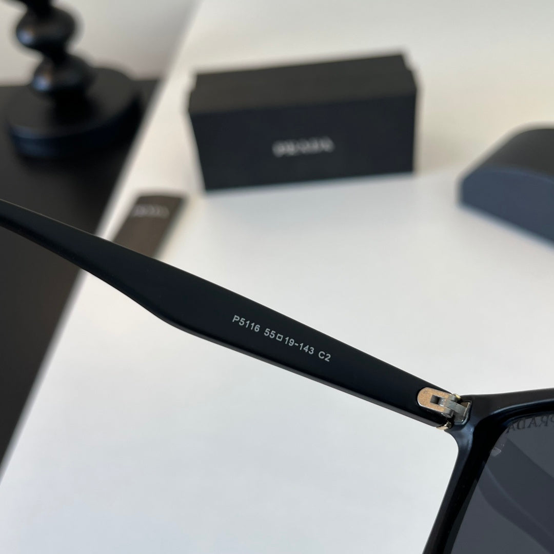 Prada Fashion Black Lens Sunglasses for Men - 487060 - detail image 9