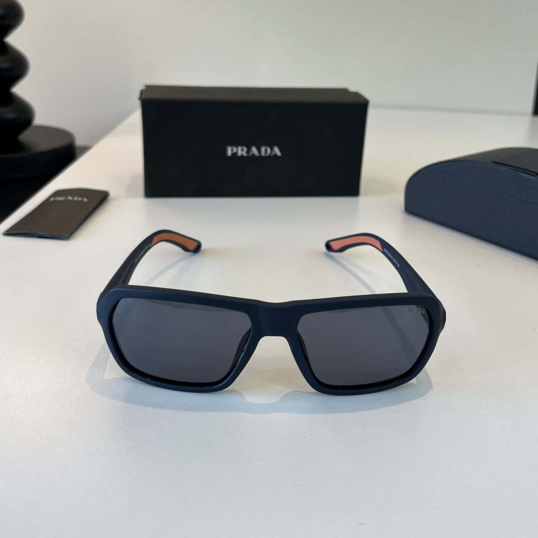 Prada Fashion Black Lens Sunglasses for Men - 465572 - detail image 2