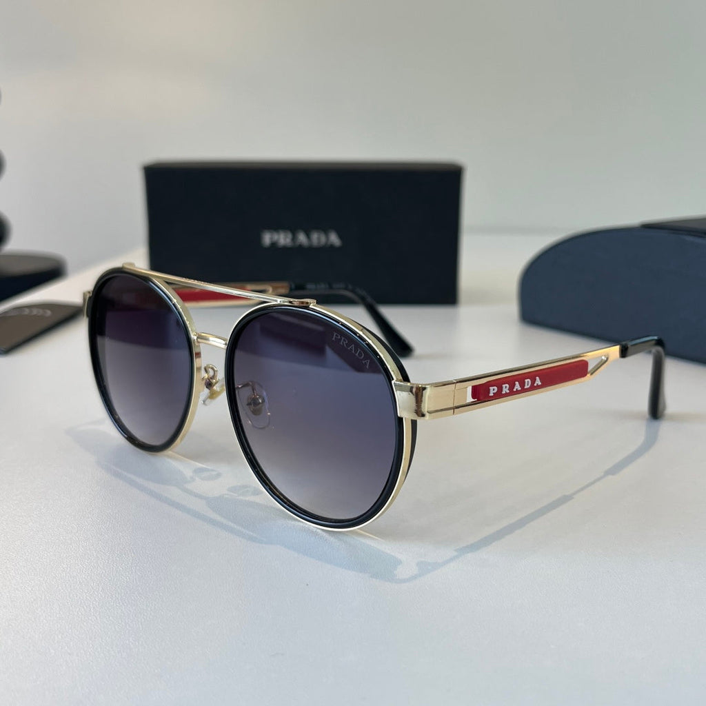 Prada Fashion Silver Lens Sunglasses for Men - 465690 - detail image 3