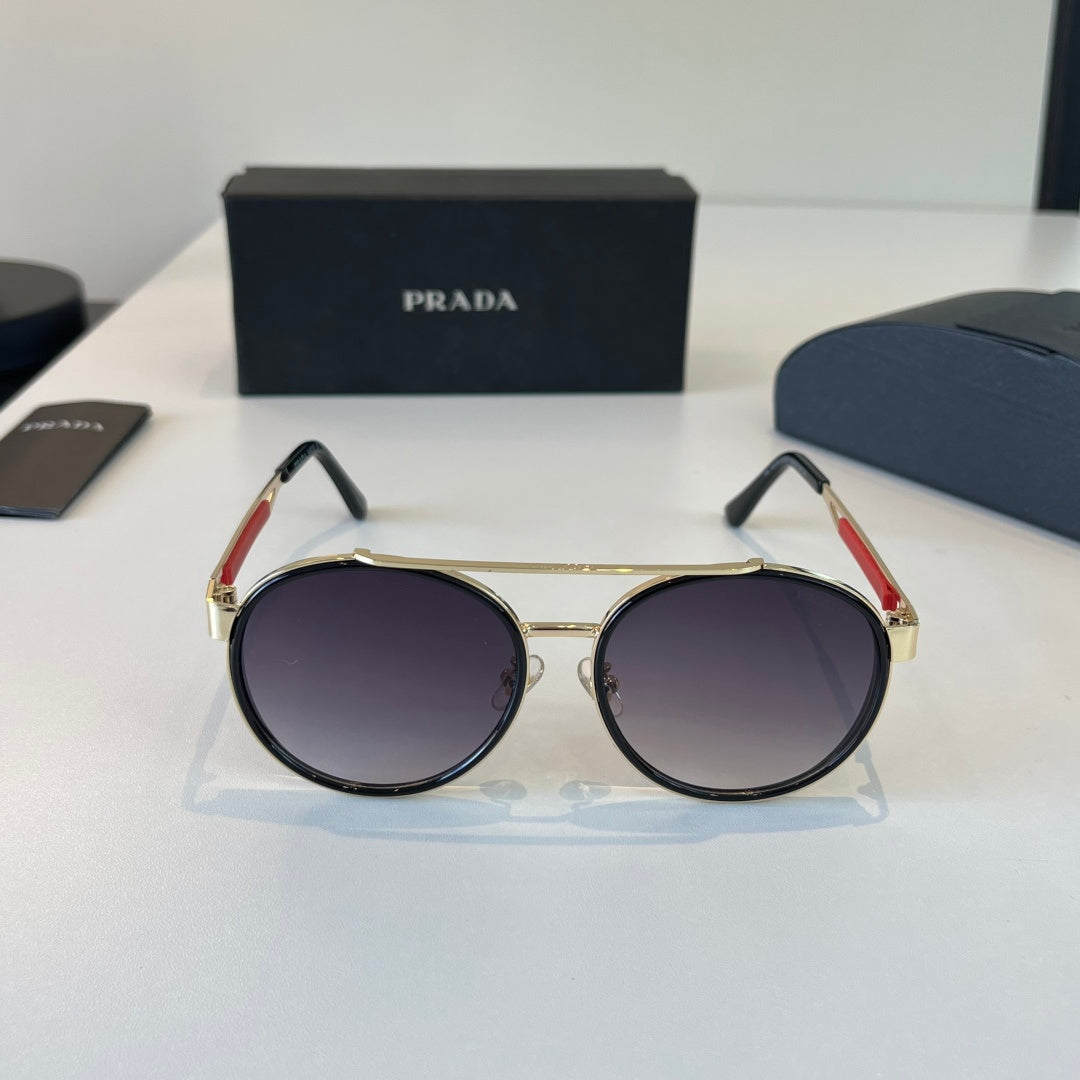 Prada Fashion Silver Lens Sunglasses for Men - 465573 - detail image 2
