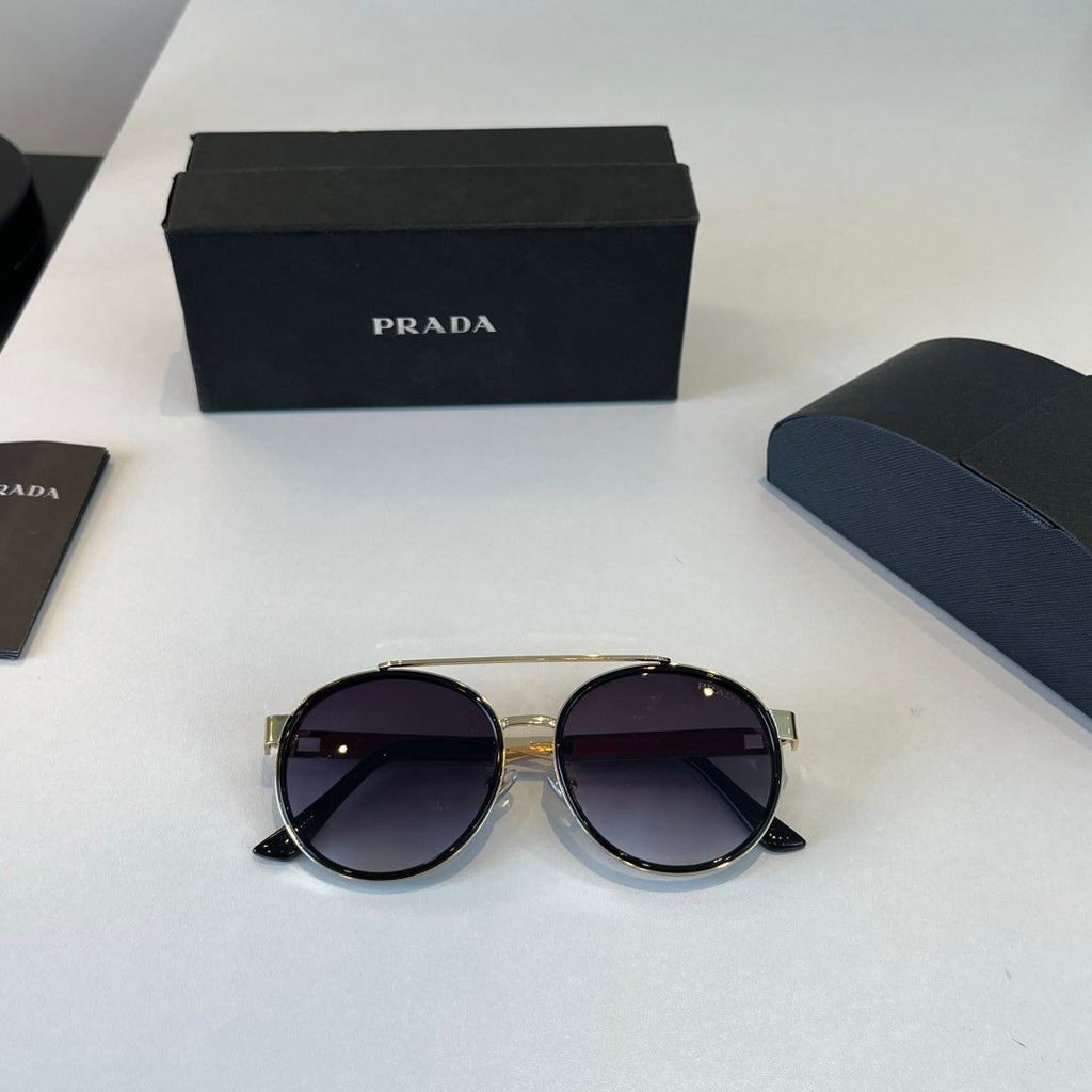 Prada Fashion Silver Lens Sunglasses for Men - 465690 - detail image 4