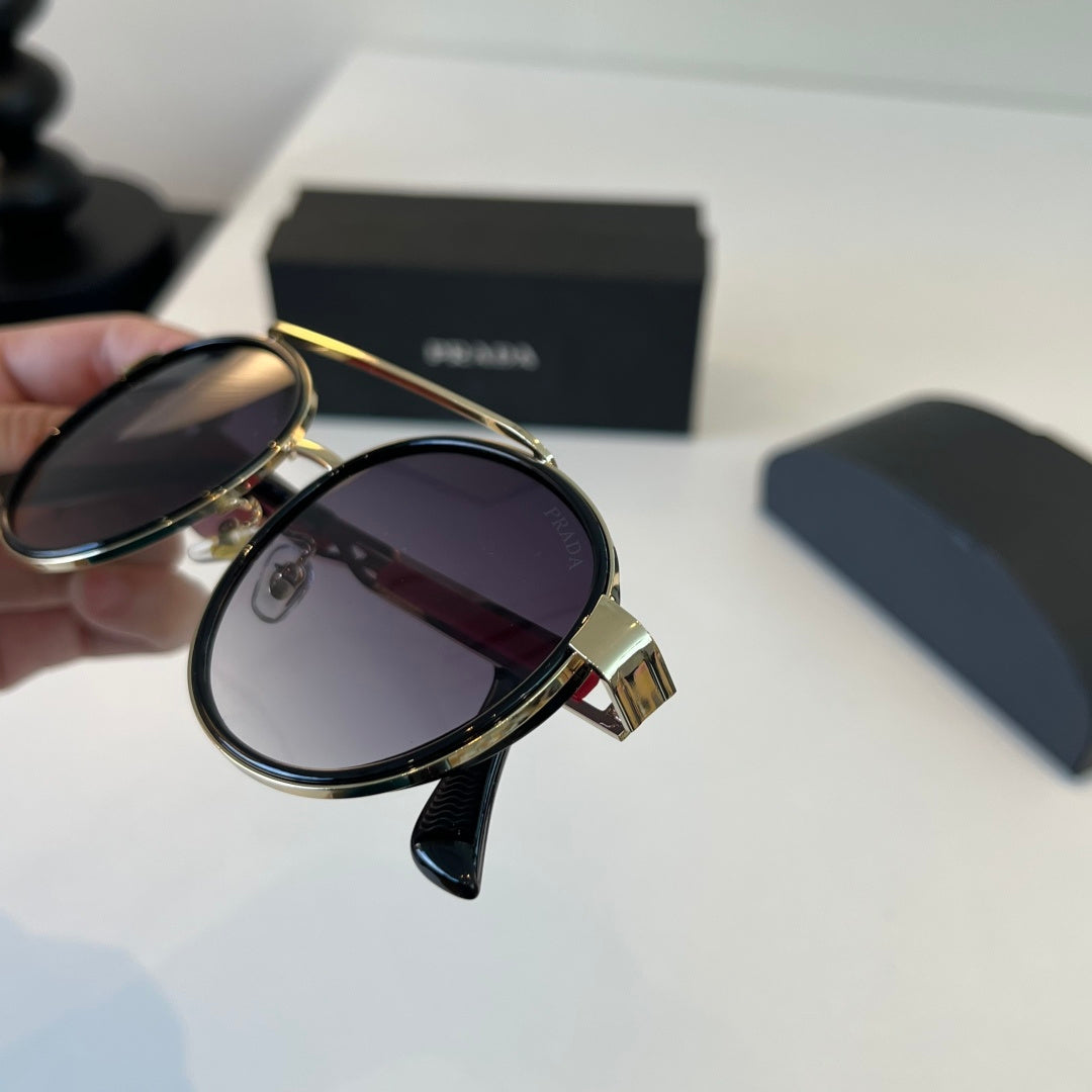 Prada Fashion Silver Lens Sunglasses for Men - 487093 - detail image 6