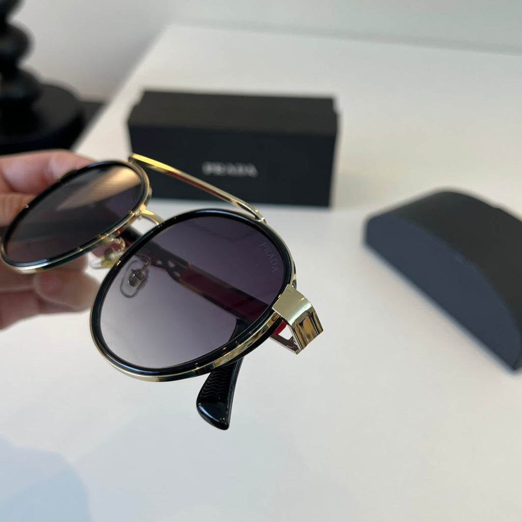 Prada Fashion Silver Lens Sunglasses for Men - 465573 - detail image 6
