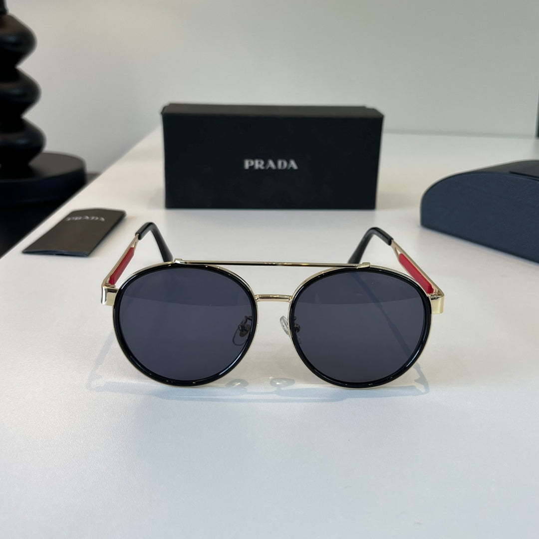 Prada Fashion Black Lens Sunglasses for Men - 465691 - detail image 2