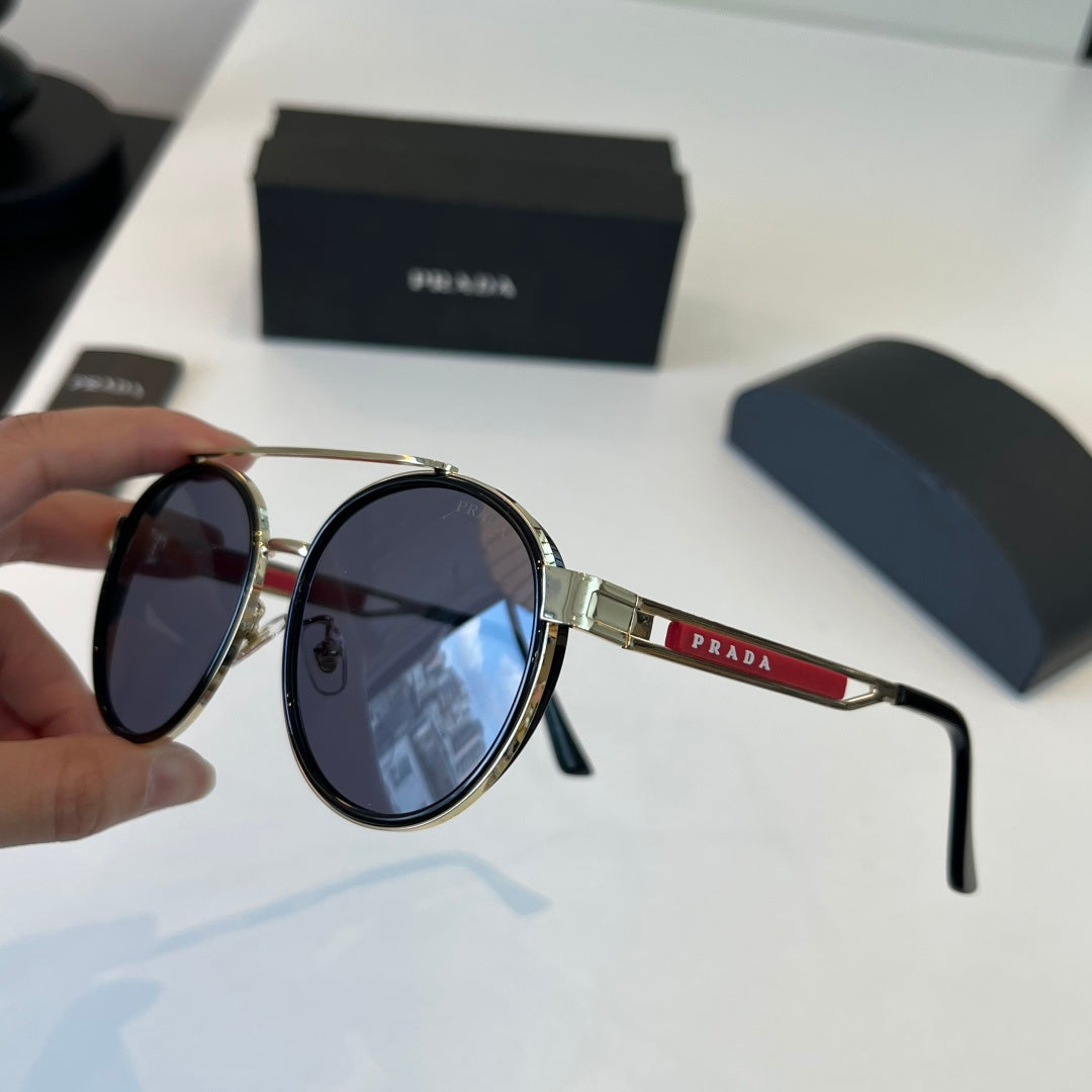 Prada Fashion Black Lens Sunglasses for Men - 465574 - detail image 4