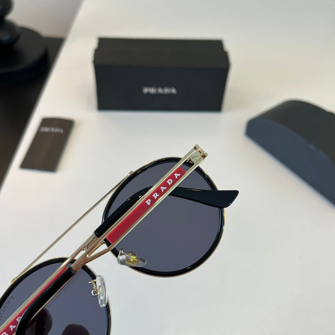 Prada Fashion Black Lens Sunglasses for Men - 465574 - detail image 5