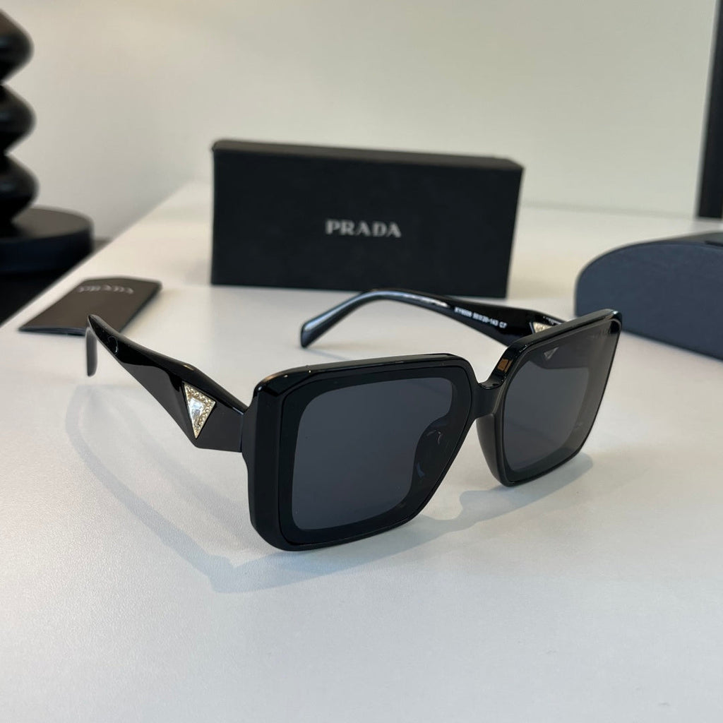 Prada Fashion Black Lens Sunglasses for Men & Women - 465576