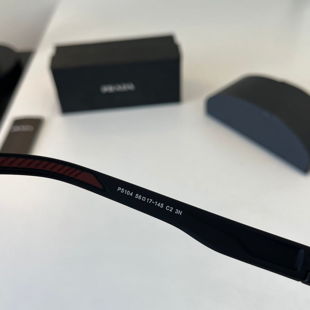 Prada Fashion Black Lens Sunglasses for Men - 465581 - detail image 9
