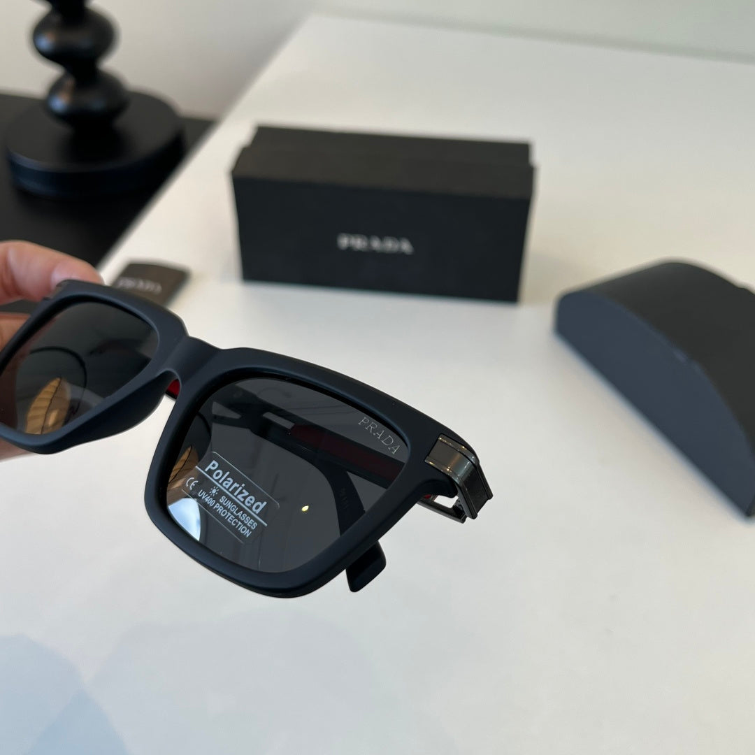 Prada Fashion Black Lens Sunglasses for Men - 449427 - detail image 7