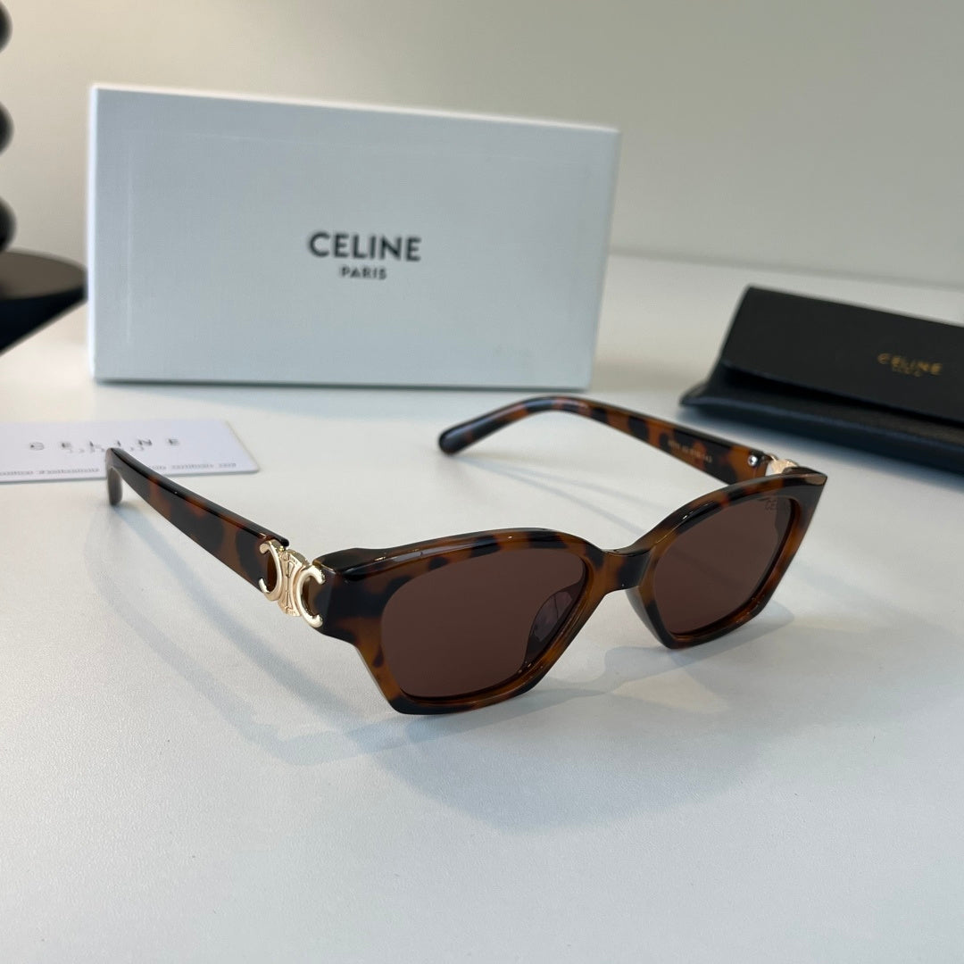 Celine Fashion Black Lens Sunglasses for Men & Women - 398839