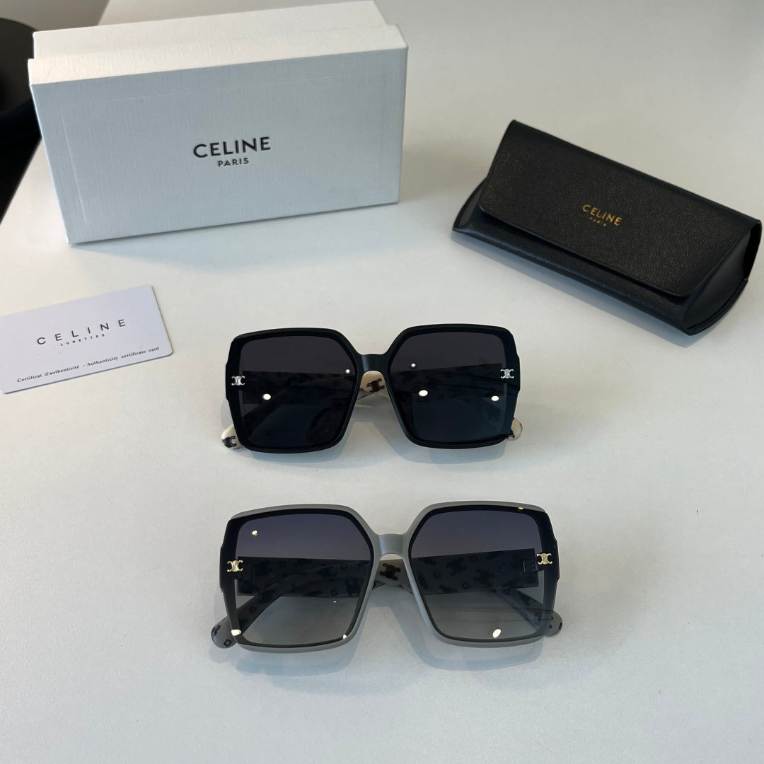 Celine Fashion Black Lens Sunglasses for Men & Women - 465489 - detail image 9
