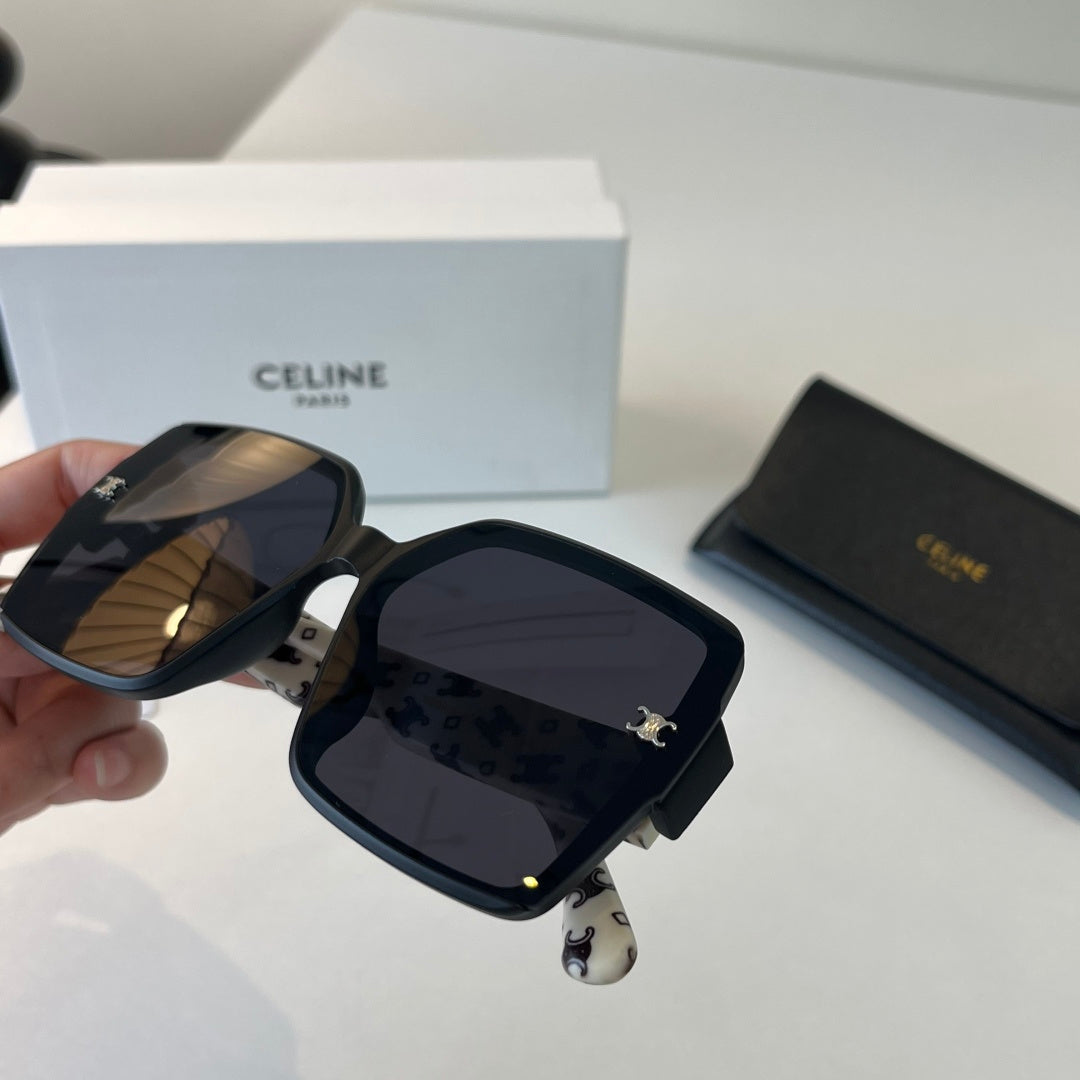 Celine Fashion Black Lens Sunglasses for Men & Women - 358296 - detail image 6