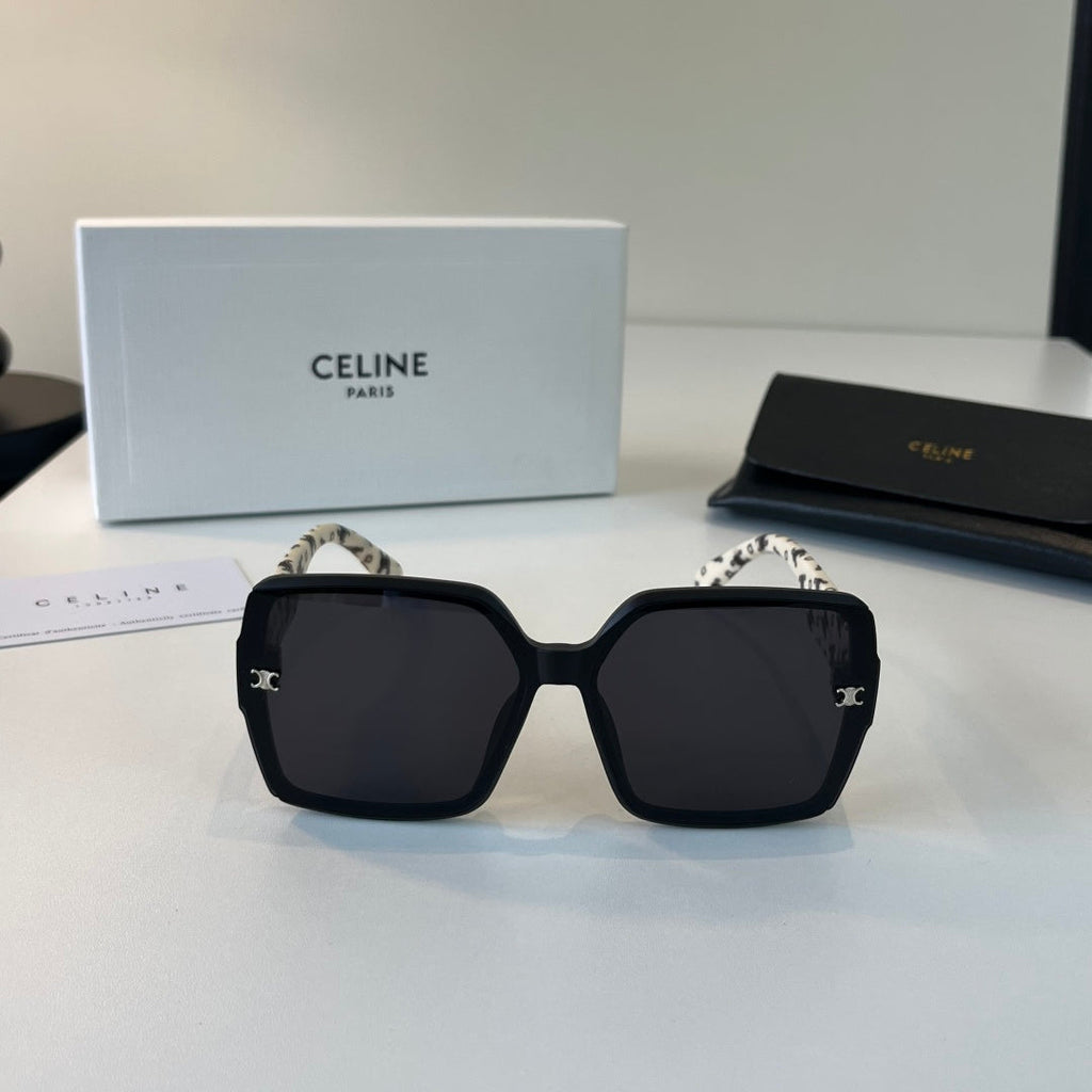 Celine Fashion Black Lens Sunglasses for Men & Women - 431943 - detail image 2