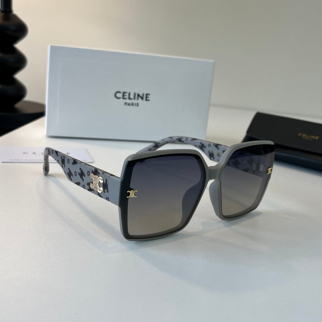 Celine Fashion Black Lens Sunglasses for Men & Women - 465490