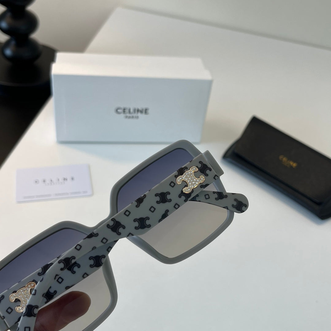 Celine Fashion Black Lens Sunglasses for Men & Women - 358297 - detail image 7