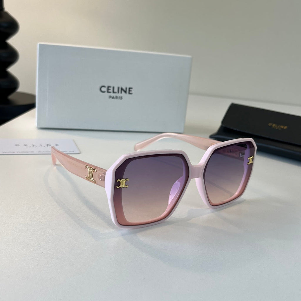 Celine Fashion Silver Lens Sunglasses for Men & Women - 398840