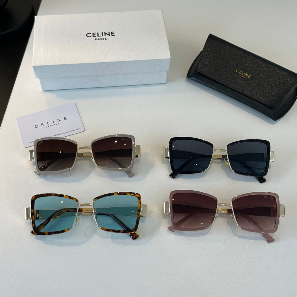 Celine Fashion Blue Lens Sunglasses for Men & Women - 465493 - detail image 9