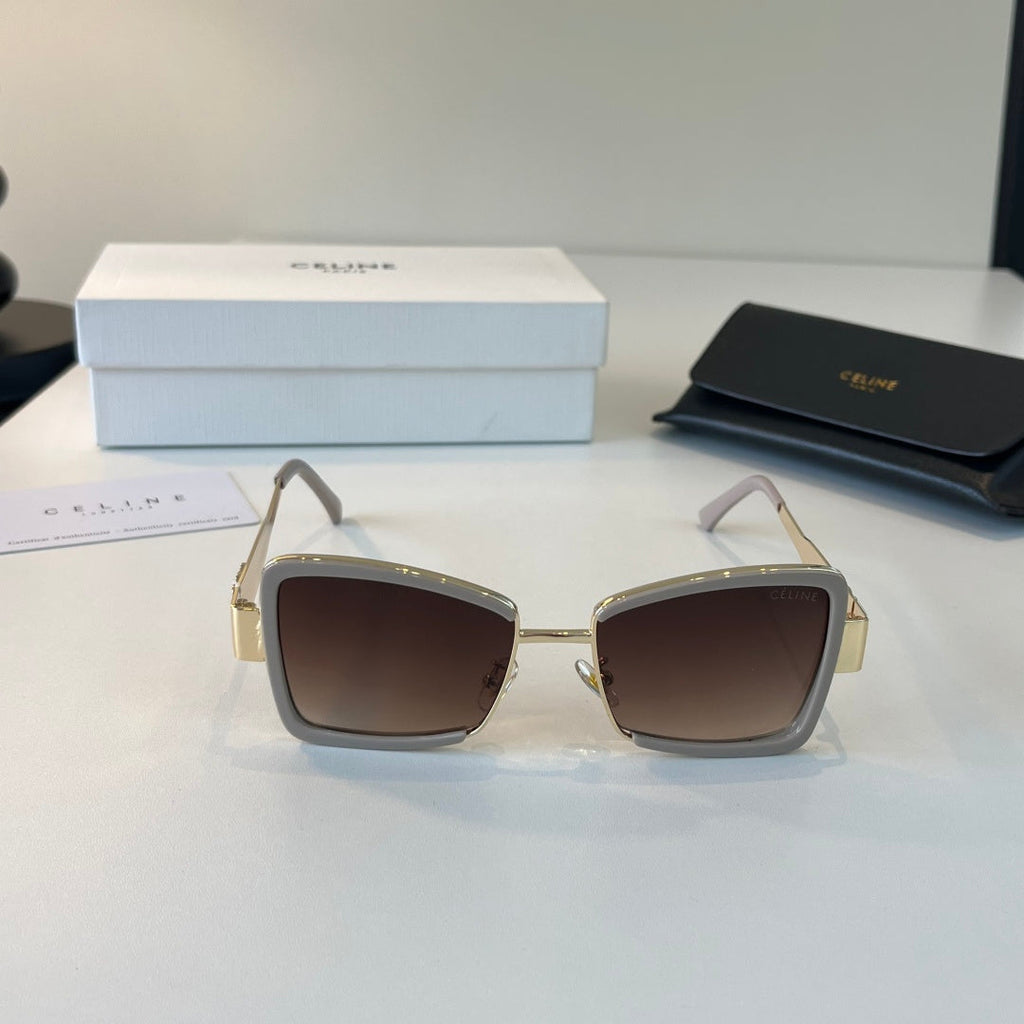 Celine Fashion Silver Lens Sunglasses for Men & Women - 358299 - detail image 2