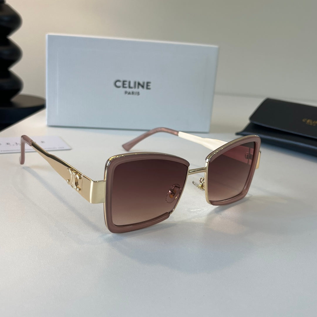 Celine Fashion Red Lens Sunglasses for Men & Women - 398844