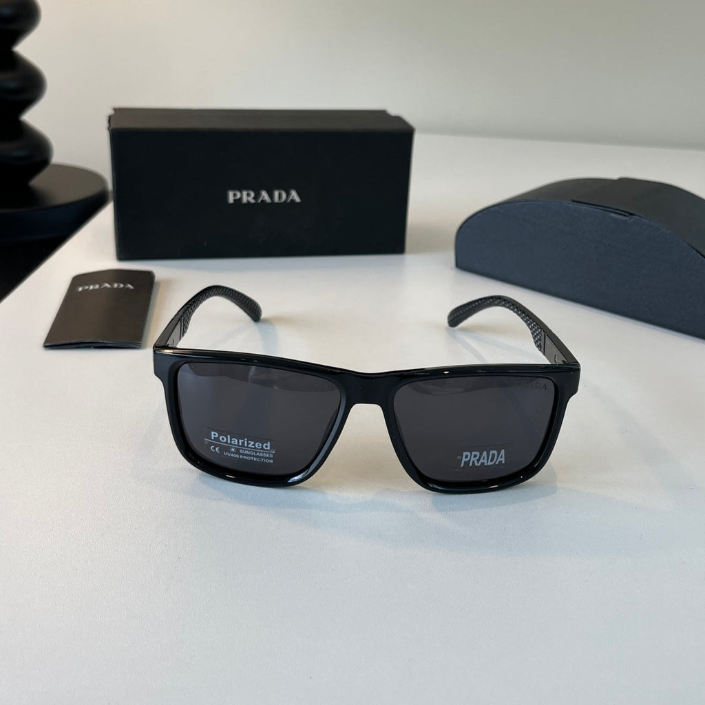 Prada Fashion Black Lens Sunglasses for Men - 465722 - detail image 2
