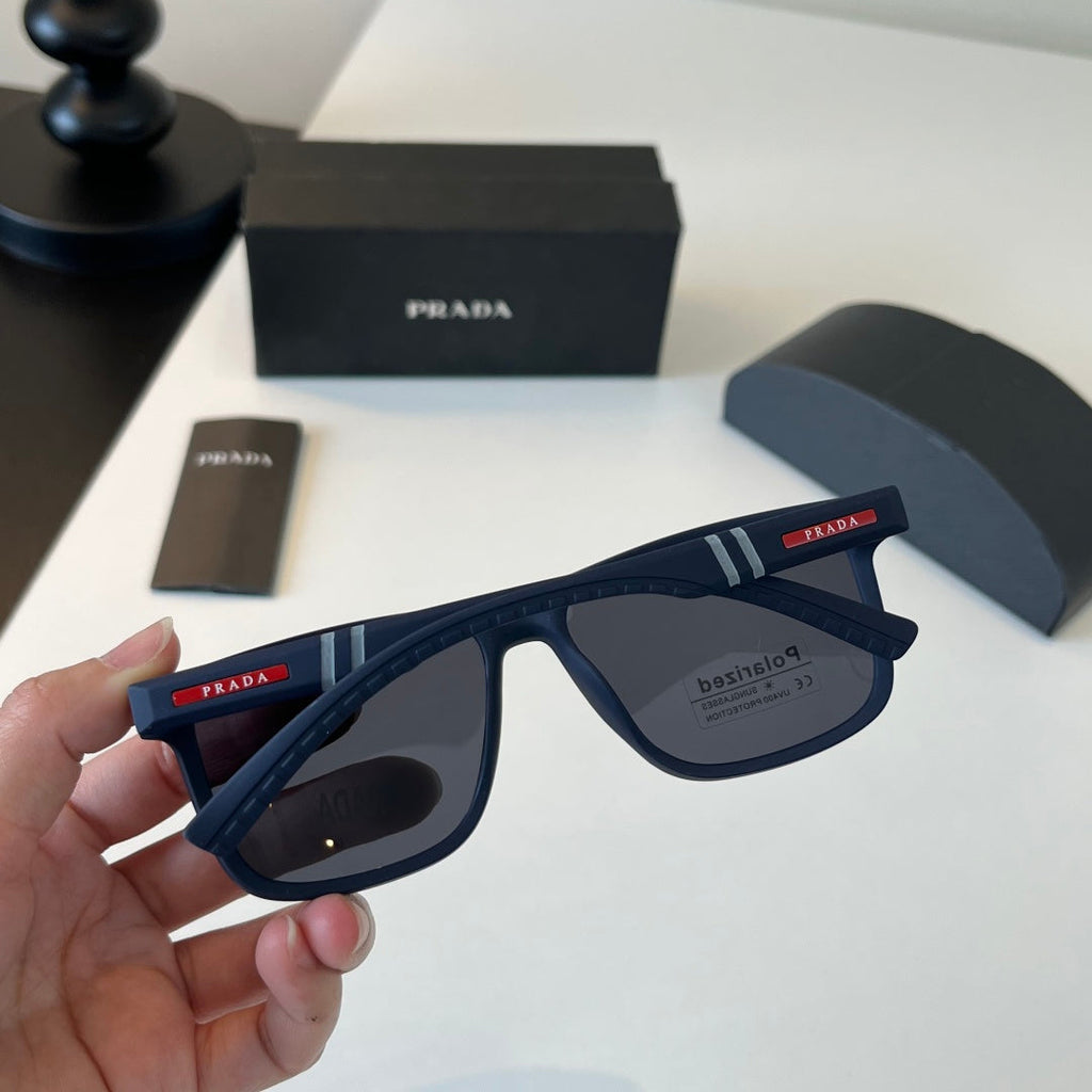 Prada Fashion Black Lens Sunglasses for Men - 465522 - detail image 8