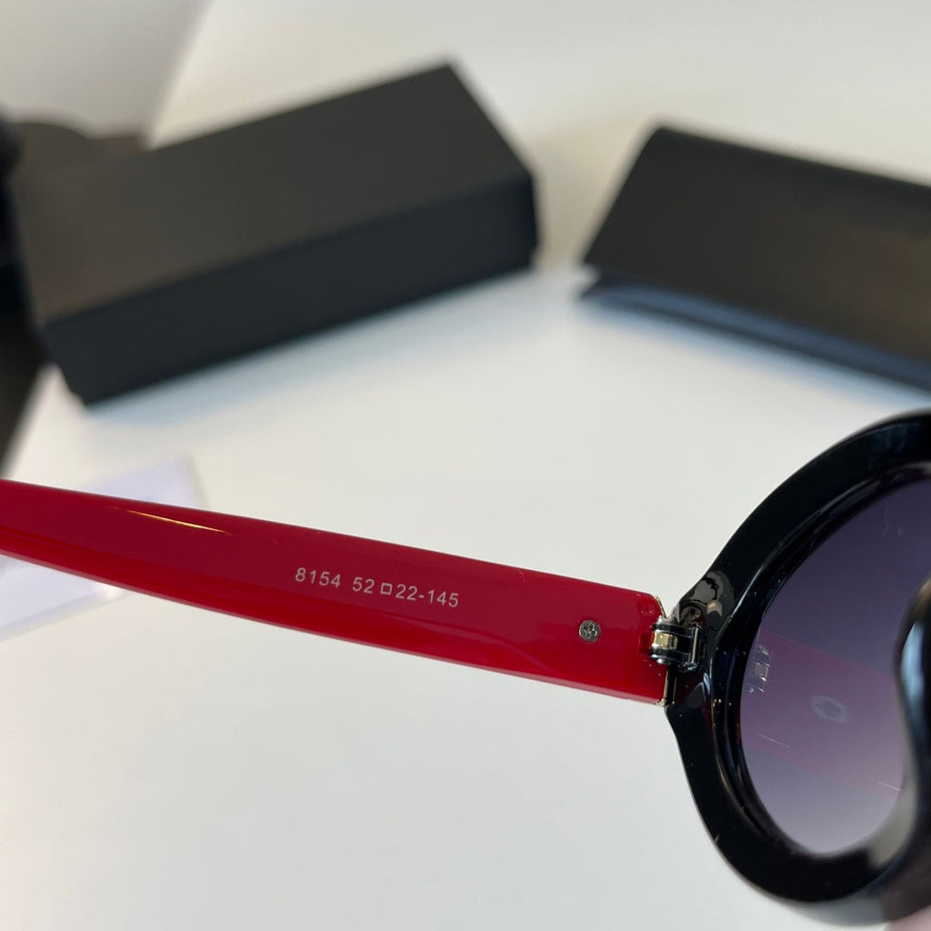 Saint Laurent Cat-Eye Silver Lens Sunglasses for Men & Women - 358263 - detail image 8