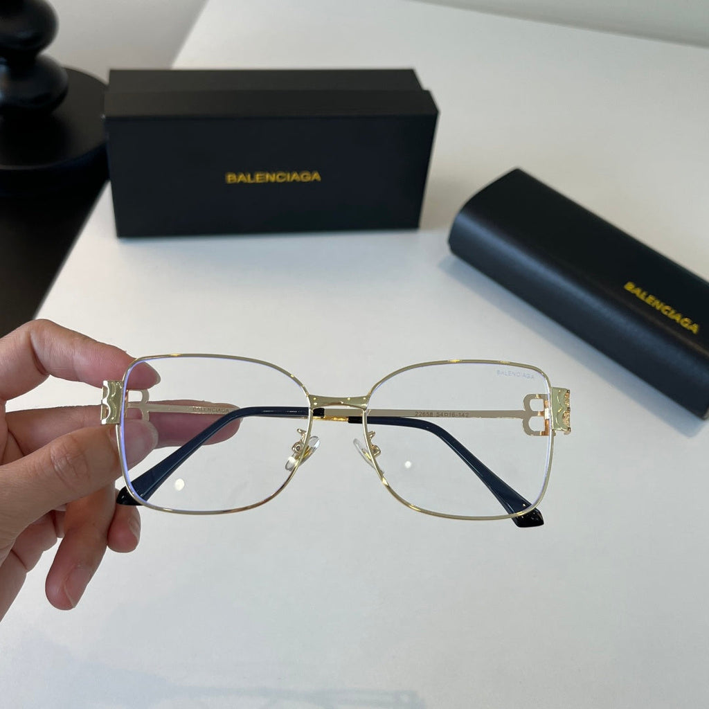 Balenciaga Rectangular Silver Lens Sunglasses for Men & Women - 399139 - detail image 5