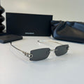 Gentle Monster Fashion Silver Lens Sunglasses for Men & Women - 432989