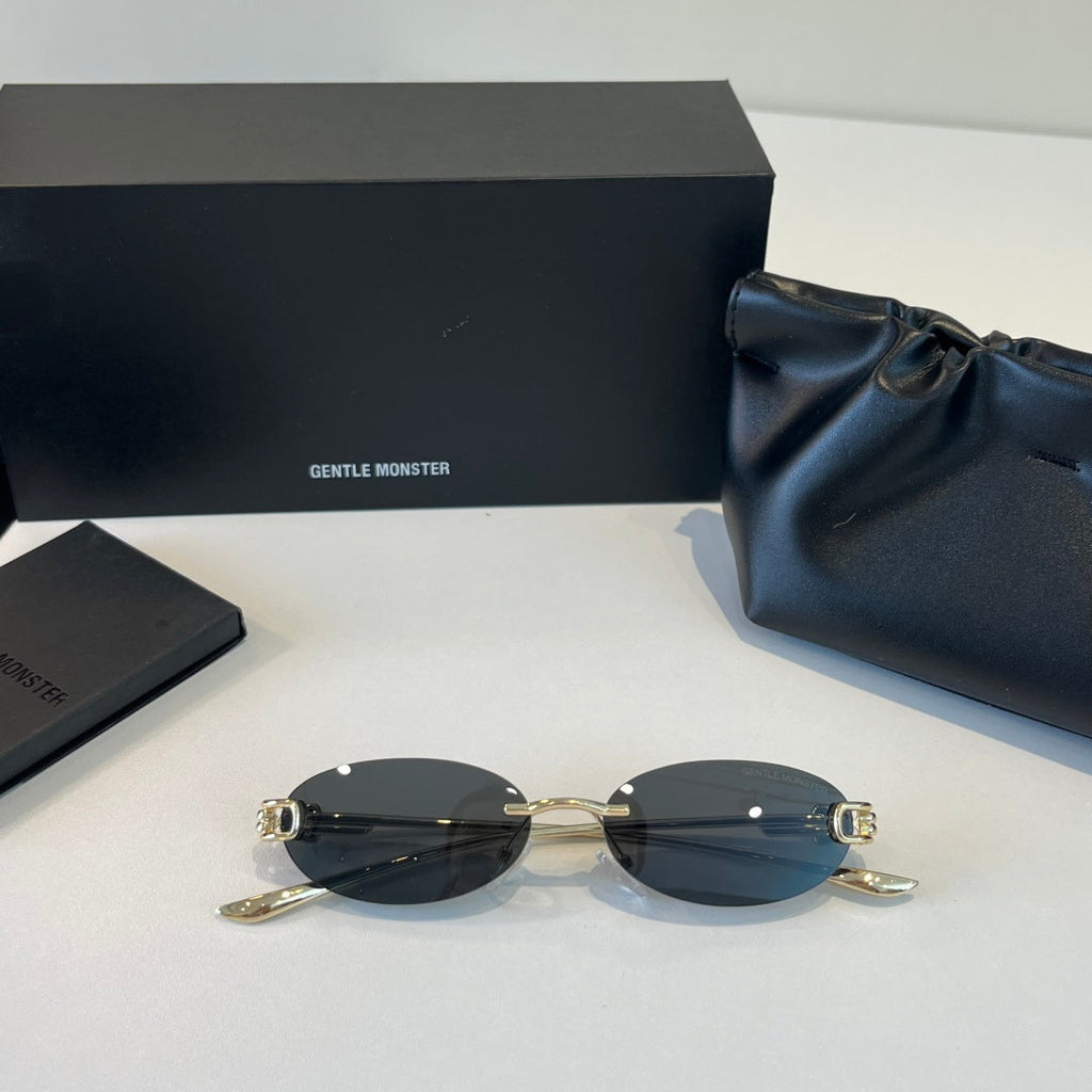 Gentle Monster Fashion Silver Lens Sunglasses for Men & Women - 432990 - detail image 4