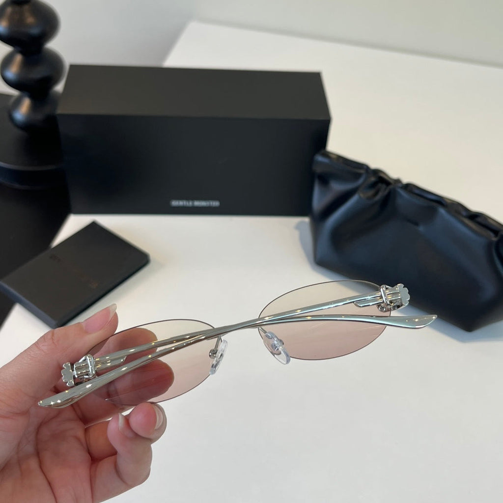 Gentle Monster Fashion Silver Lens Sunglasses for Men & Women - 432991 - detail image 8