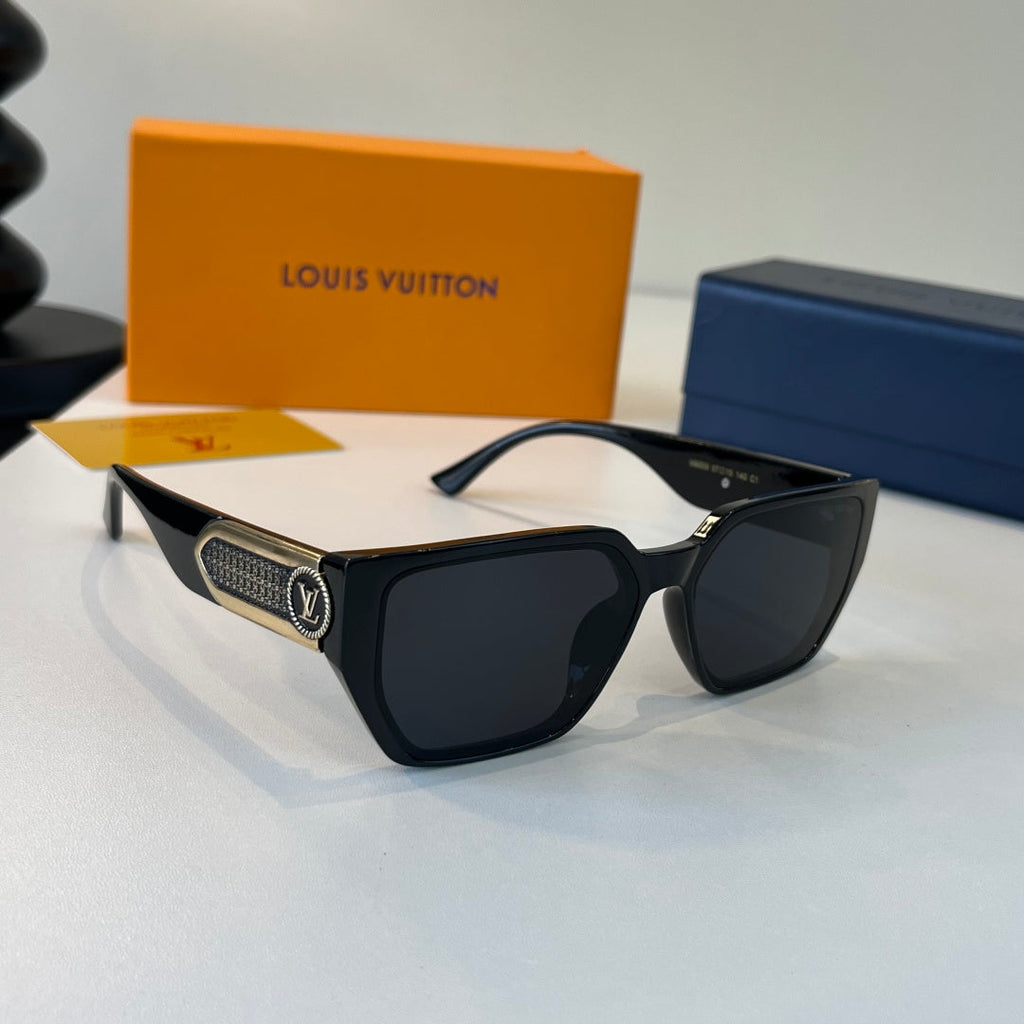 Louis Vuitton Fashion Black Lens Sunglasses for Men & Women - 431125