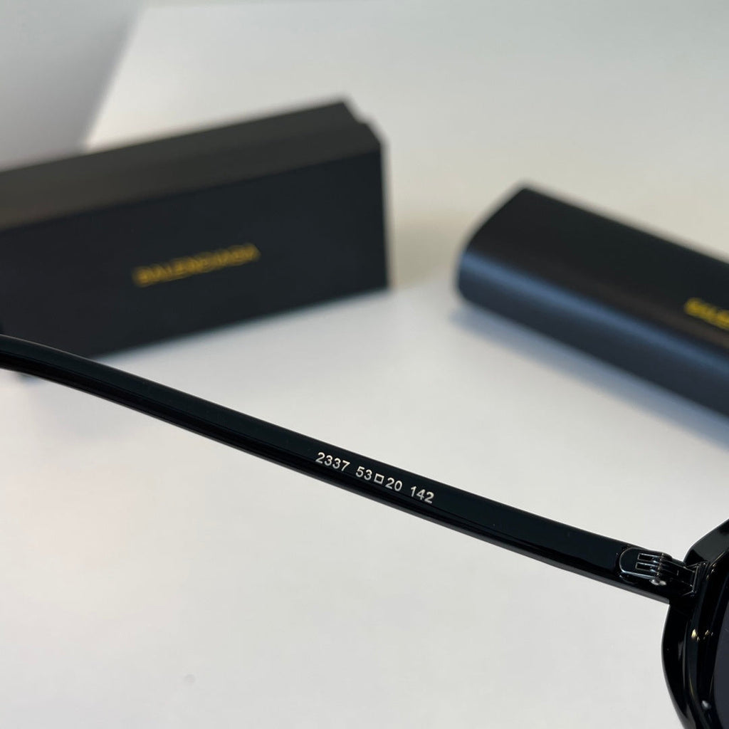 Balenciaga Rectangular Silver Lens Sunglasses for Men & Women - 382907 - detail image 9