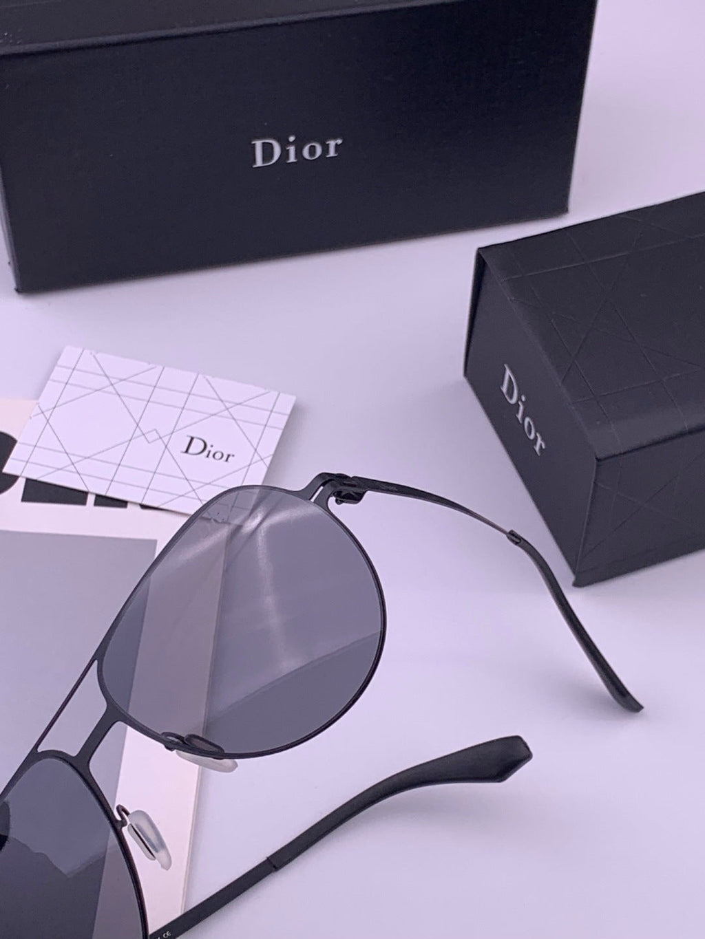 Dior 2503 Oversized Orange Lens Sunglasses for Men & Women - 358173 - detail image 3