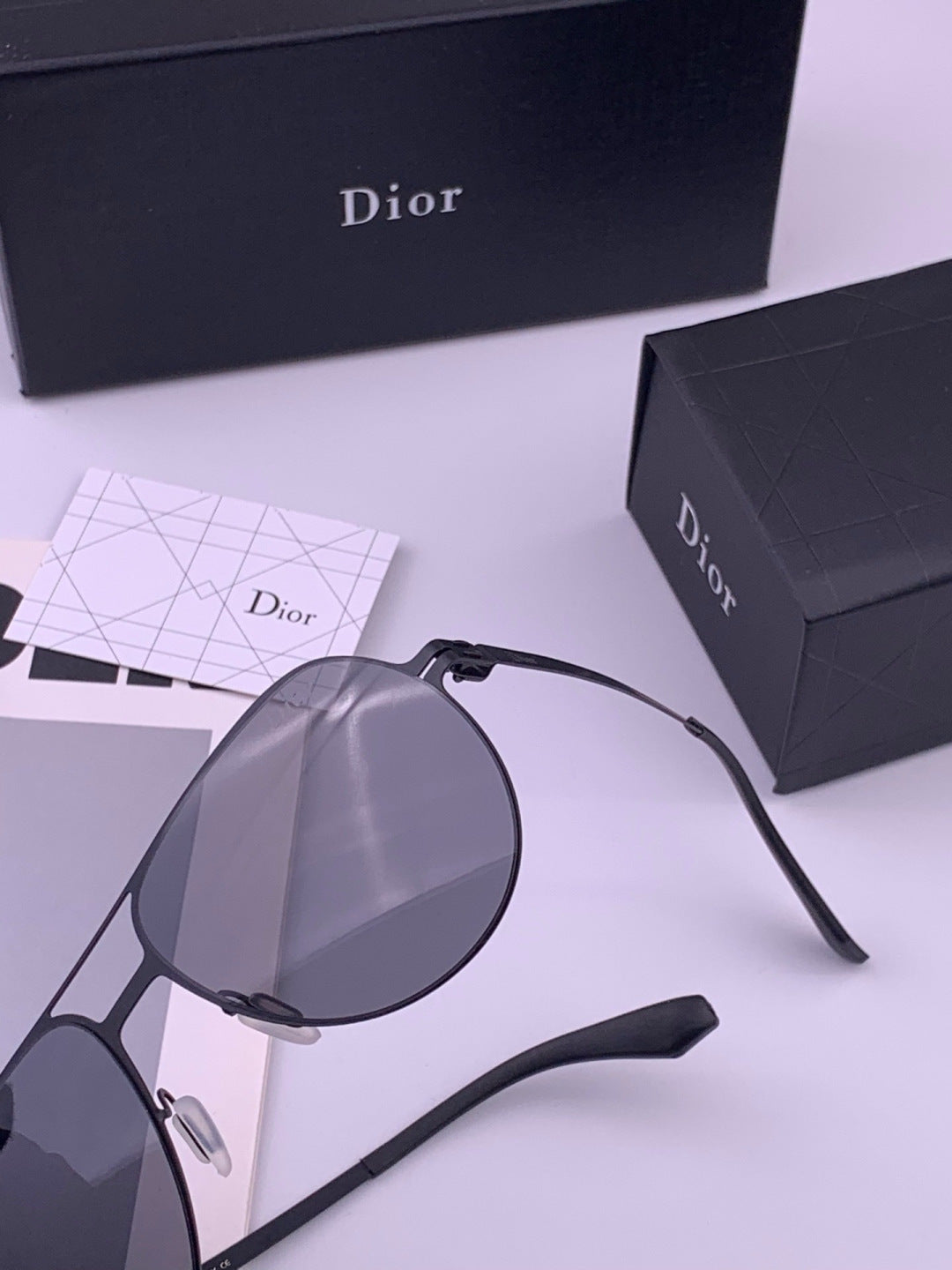 Dior 2503 Oversized Orange Lens Sunglasses for Men & Women - 358173 - detail image 3