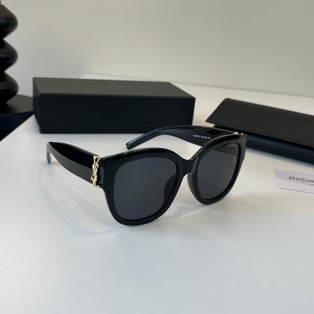 Saint Laurent Fashion Black Lens Sunglasses for Men & Women - 358257