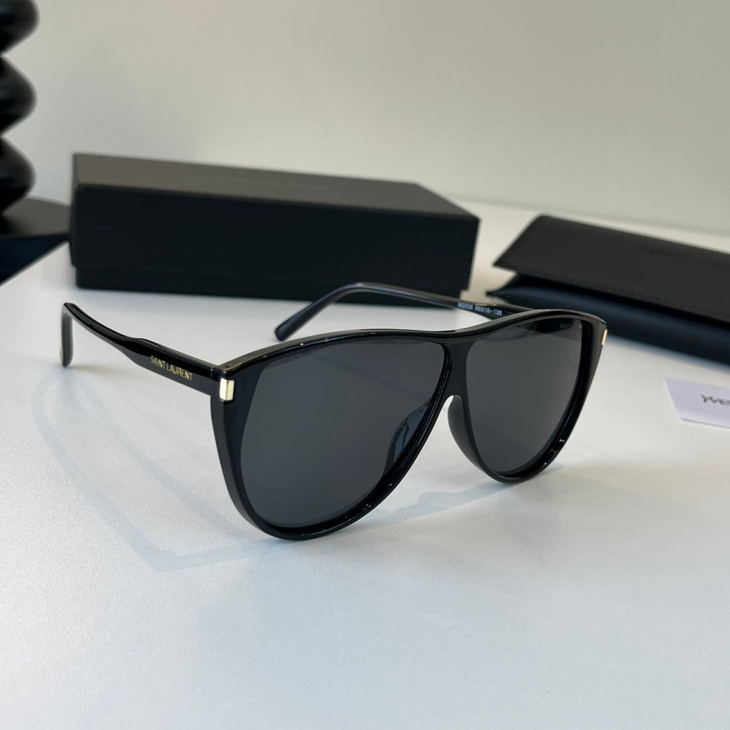 Saint Laurent Fashion Black Lens Sunglasses for Men & Women - 415588
