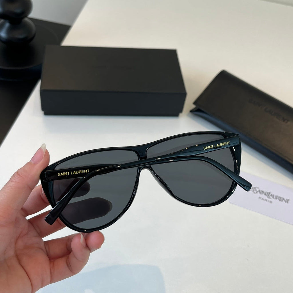 Saint Laurent Fashion Black Lens Sunglasses for Men & Women - 382492 - detail image 9