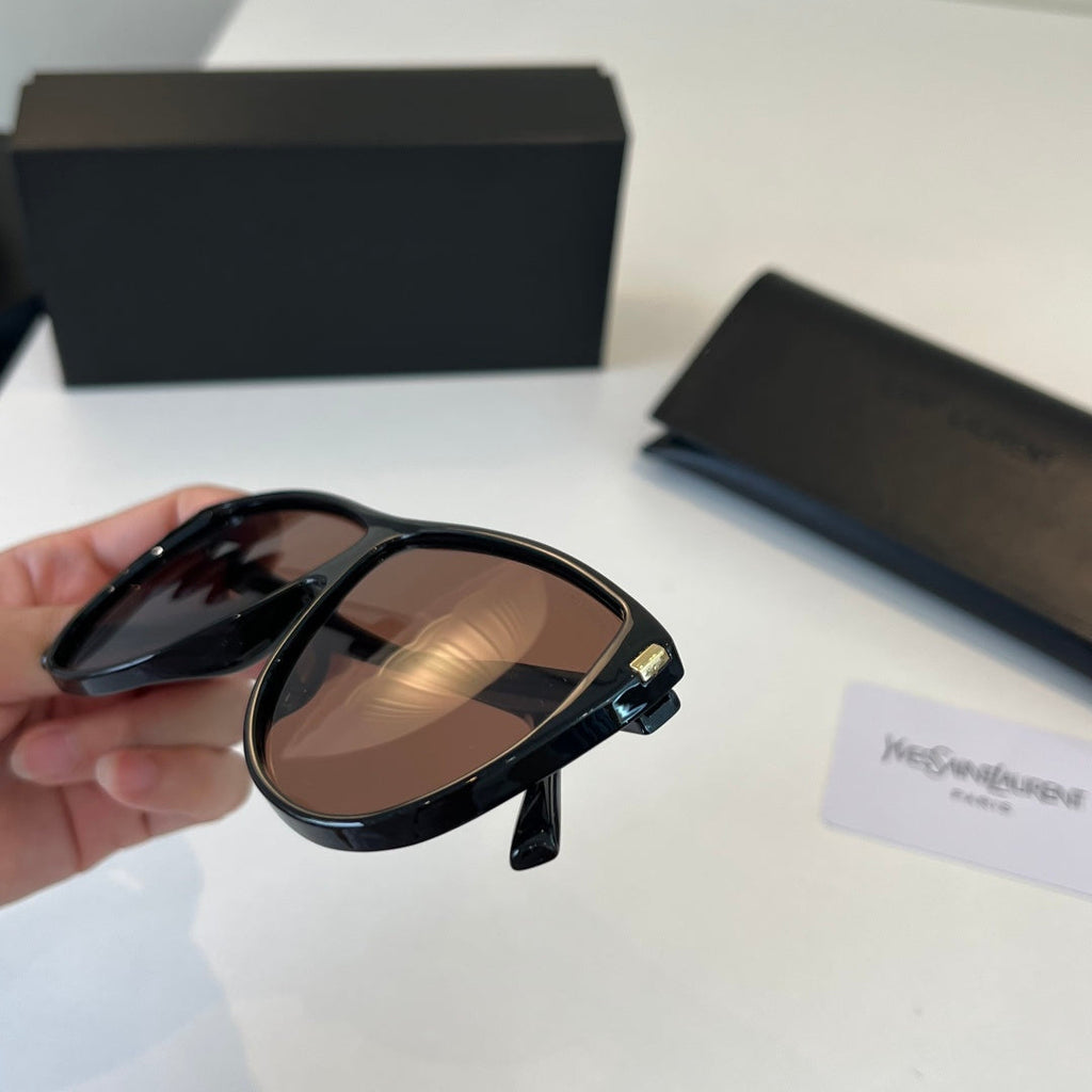 Saint Laurent Fashion Black Lens Sunglasses for Men & Women - 382494 - detail image 6