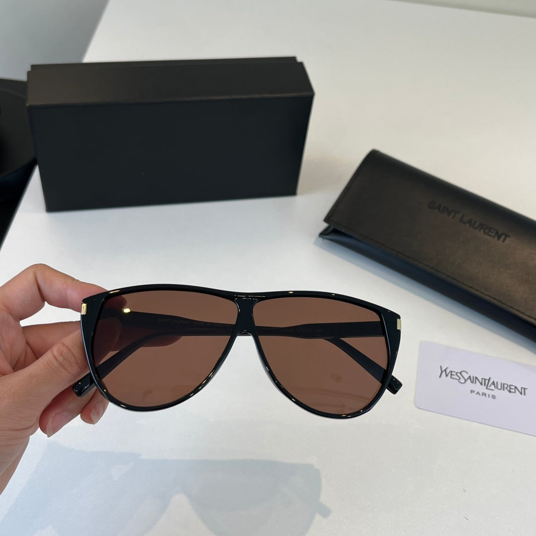 Saint Laurent Fashion Black Lens Sunglasses for Men & Women - 415590 - detail image 5