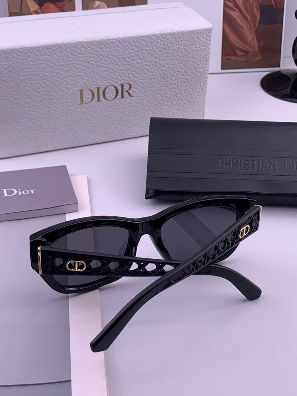 Dior CD5390 Polarized Fashion Brown Lens Sunglasses for Women - 358171 - detail image 5