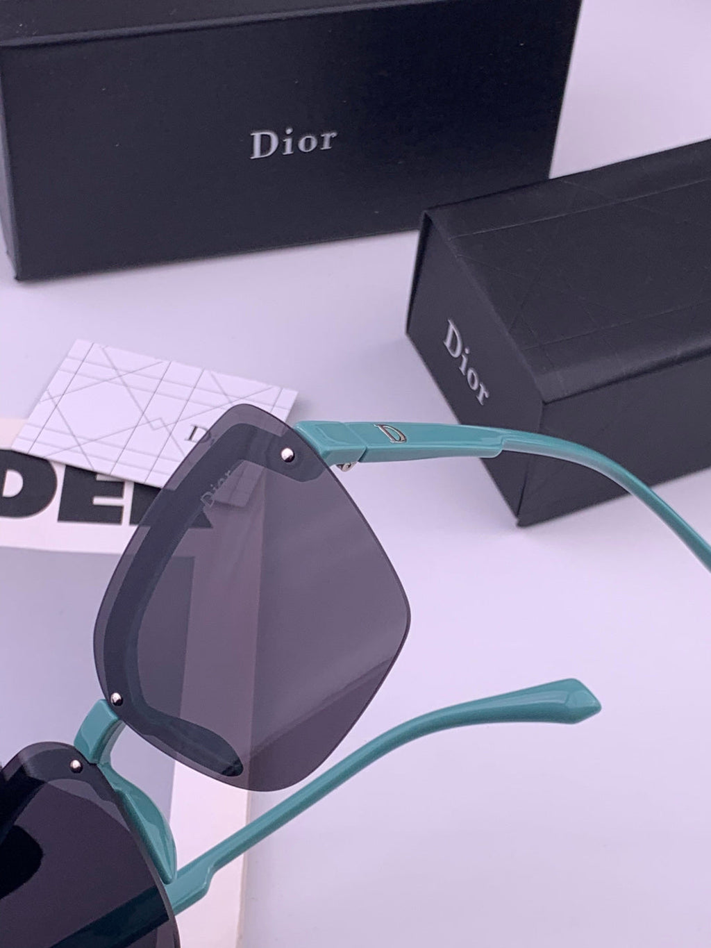 Dior D68000 Polarized Fashion Gold Lens Sunglasses for Men & Women - 358204 - detail image 5