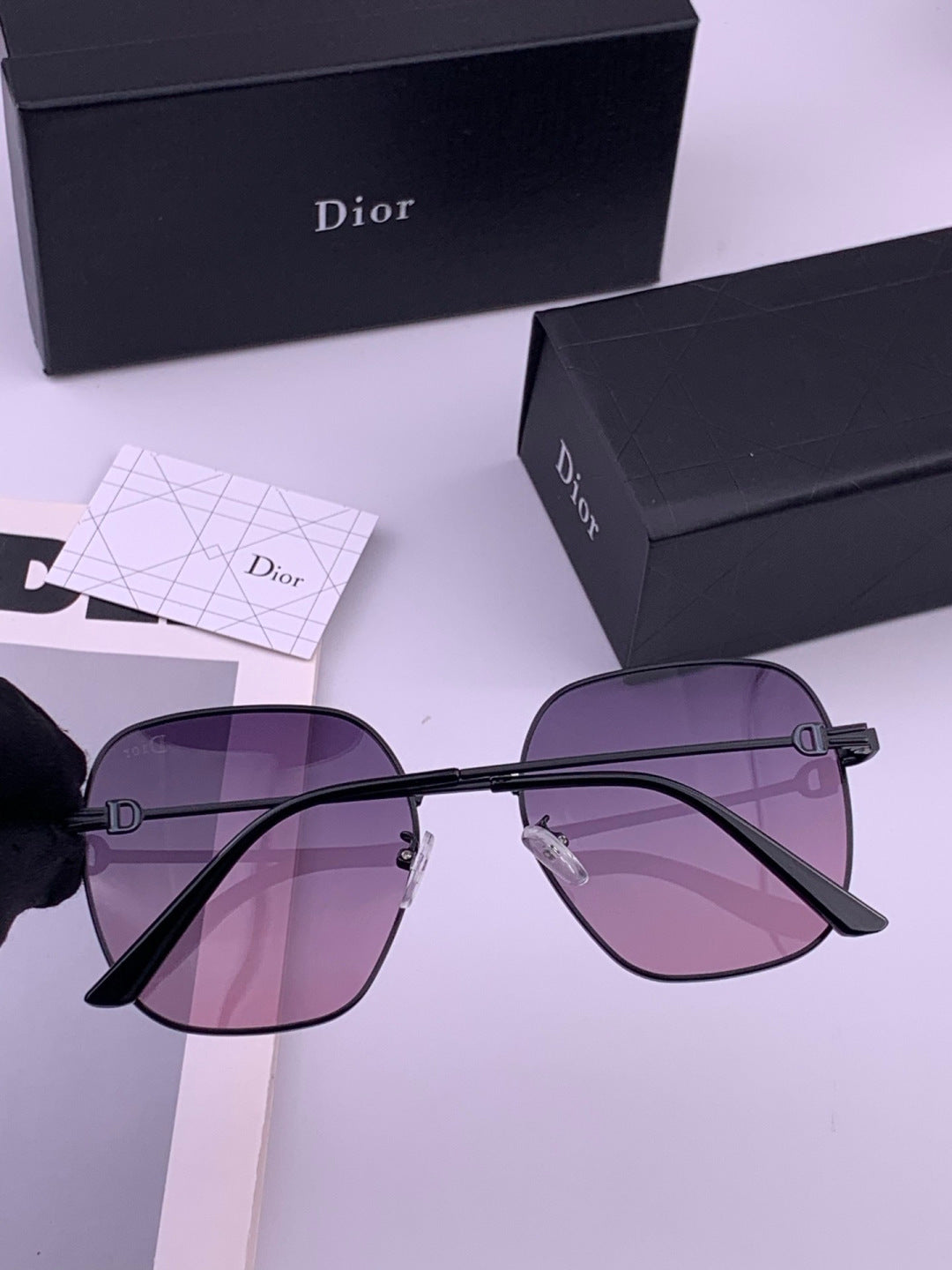 Dior CD2303 Fashion Brown Lens Sunglasses for Men & Women - 358243 - detail image 4