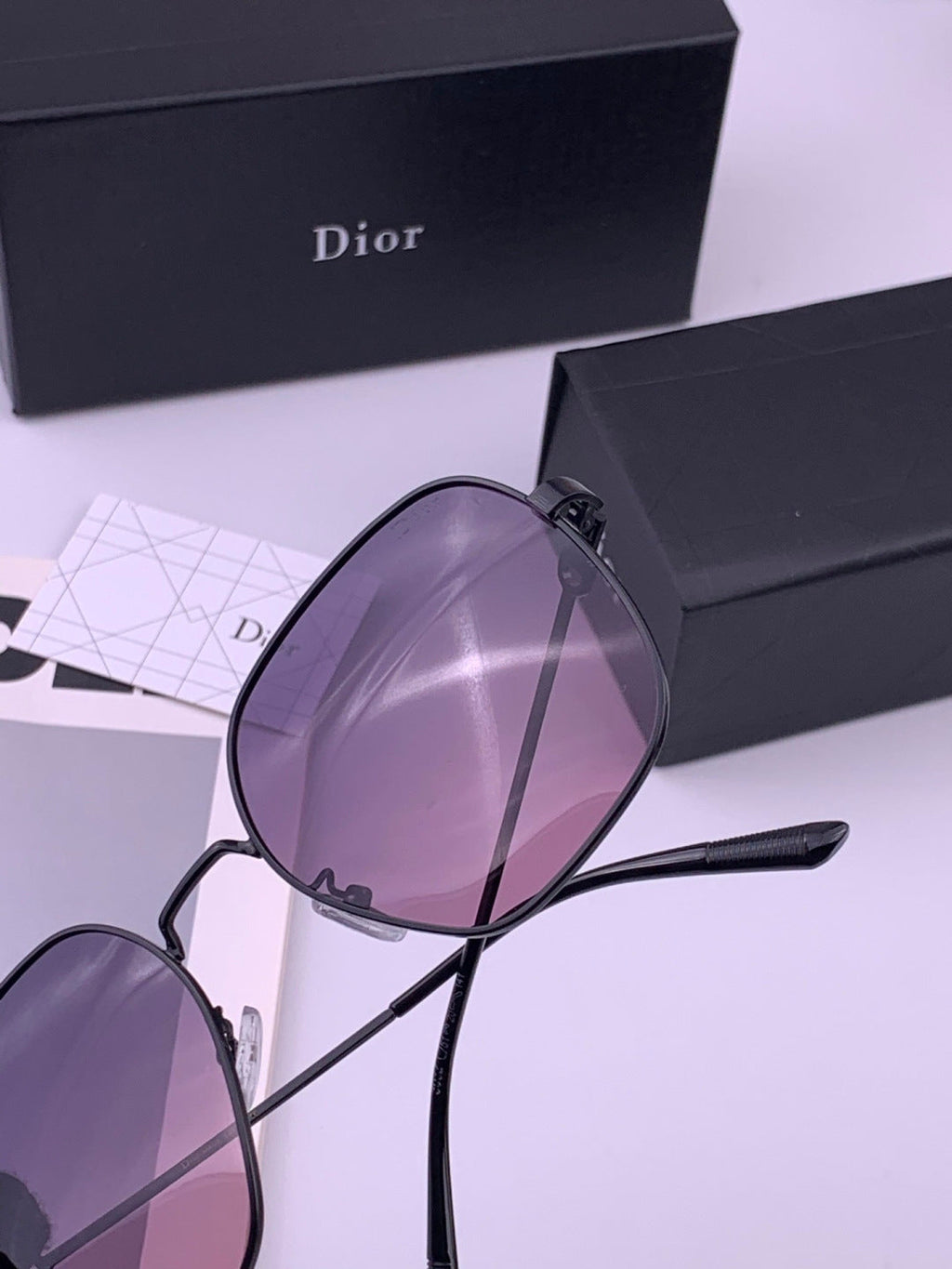 Dior CD2303 Fashion Brown Lens Sunglasses for Men & Women - 358243 - detail image 5