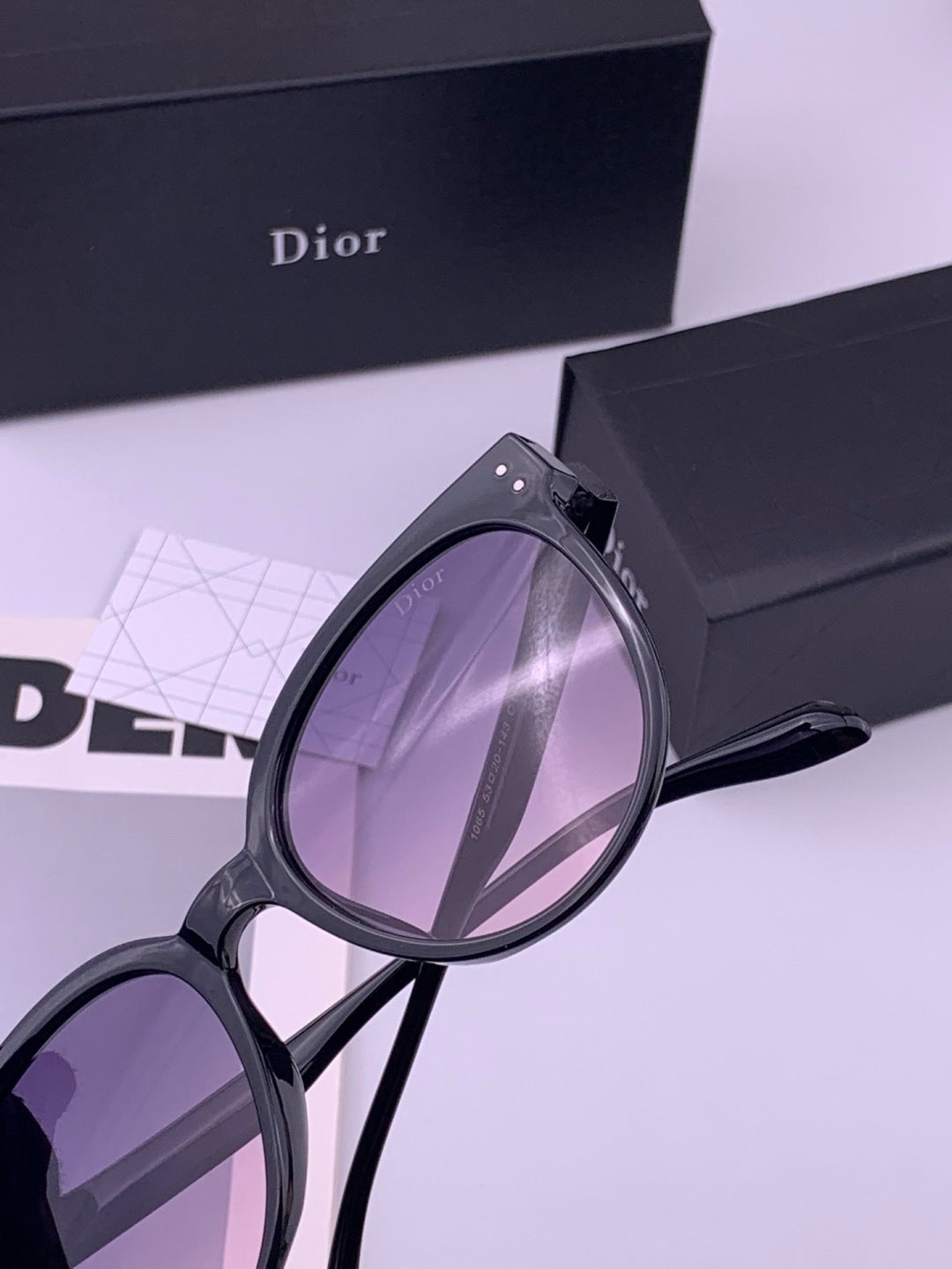 Dior CD5106 Polarized Square Brown Lens Sunglasses for Women - 358225 - detail image 4
