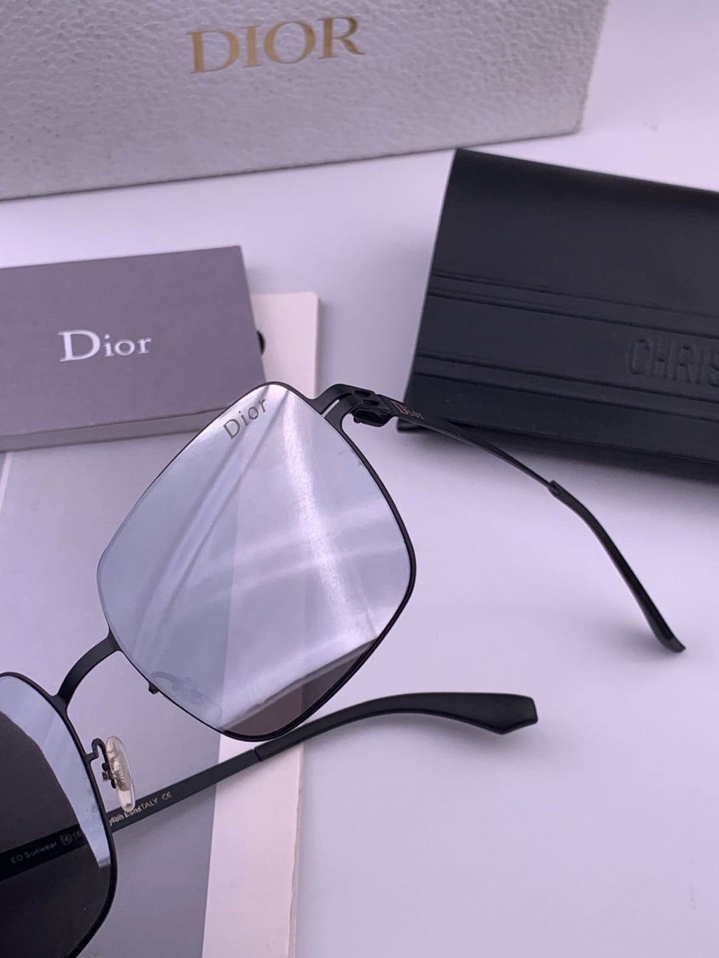 Dior D3908 Fashion Black Lens Sunglasses for Men & Women - 371904 - detail image 6